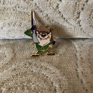 Tazmanian Devil Army Pin